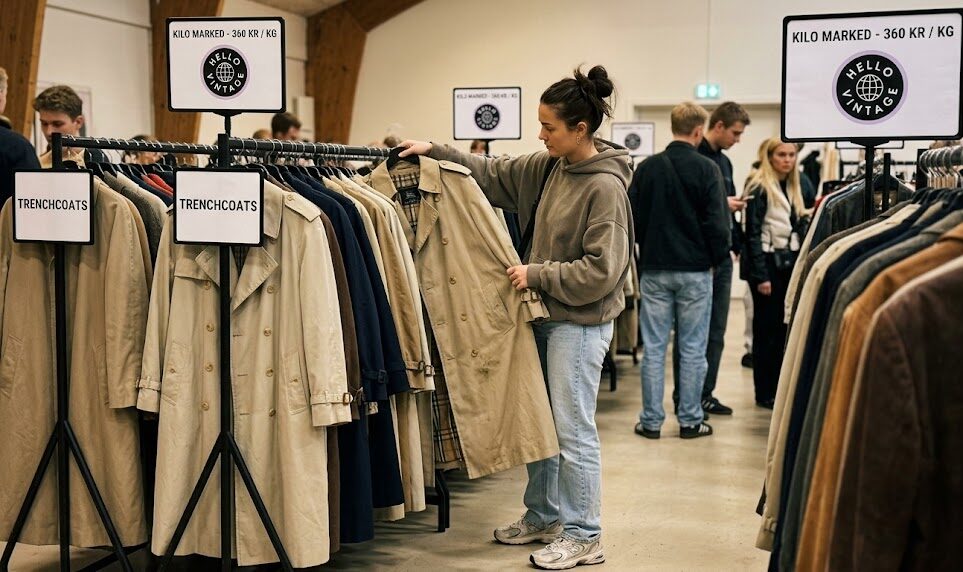 trenchcoat hello vintage