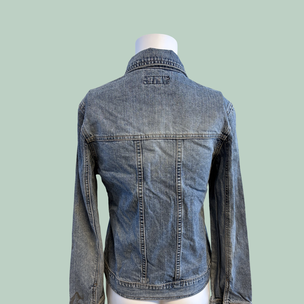 2000'erne, Y2K, Vintage DA.LI.W Jeans Acid Wash Denim Jacket