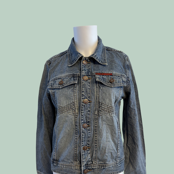 2000'erne, Y2K, Vintage DA.LI.W Jeans Acid Wash Denim Jacket